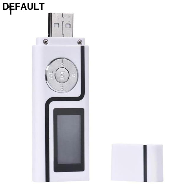 MP3 Music Media Player Portable USB Stick Shape LCD Screen White MP3/MP4/MP5 Players Electronics