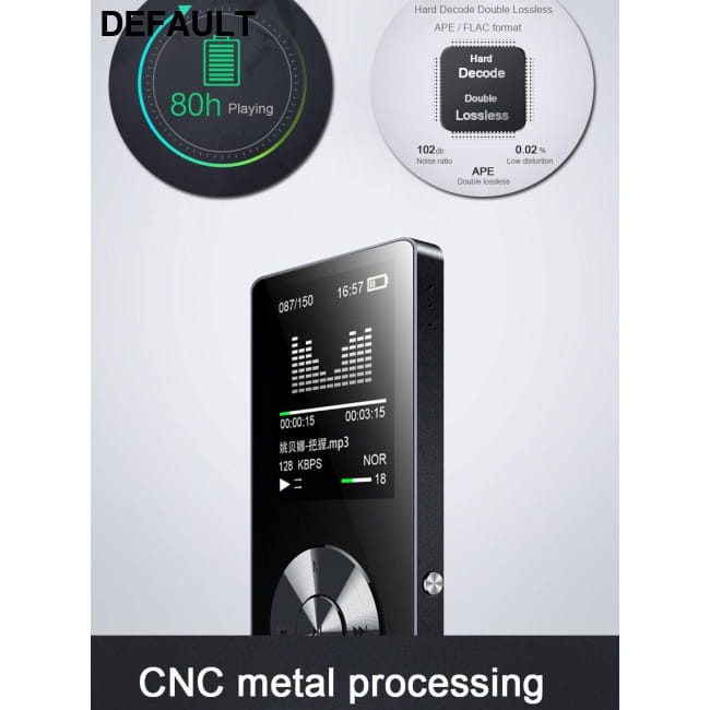 MP3 player lossless HiFi Music with High Quality MP3/MP4/MP5 Players Audio