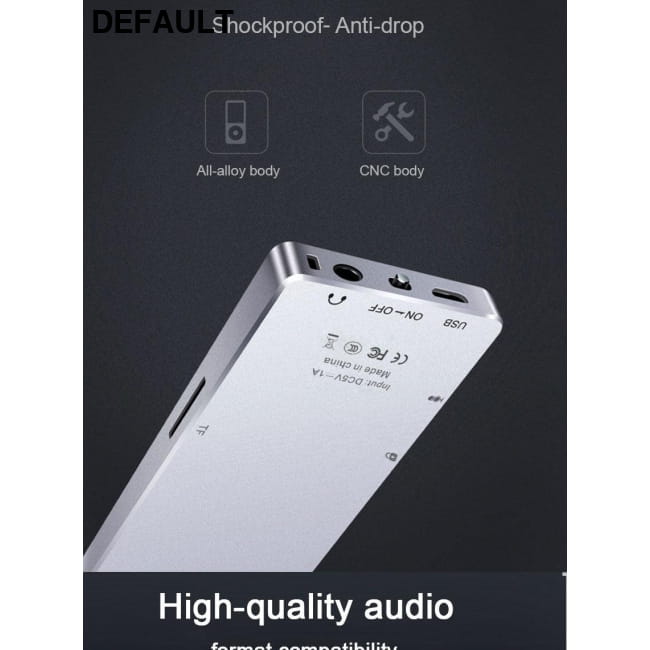 MP3 player lossless HiFi Music with High Quality MP3/MP4/MP5 Players Audio