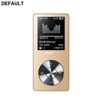 MP3 player lossless HiFi Music with High Quality Sound out Speaker E-book FM radio Clock Gold MP3/MP4/MP5 Players Best