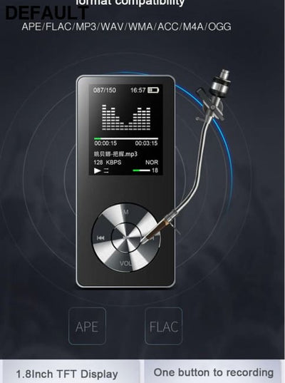 MP3 player lossless HiFi Music with High Quality Sound out Speaker E-book FM radio Clock MP3/MP4/MP5 Players Best