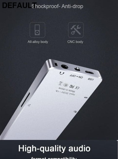 MP3 player lossless HiFi Music with High Quality Sound out Speaker E-book FM radio Clock MP3/MP4/MP5 Players Best