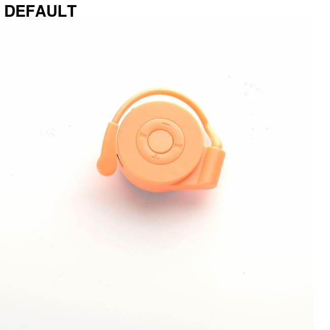 MP3 player running USB micro tf card 32GB music ear hook Orange MP3/MP4/MP5 Players Best Selling Products Electronics