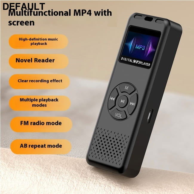 MP4 Walkman Player Bluetooth Recording Pen Black / 16GB MP3/MP4/MP5 Players Voice Recorders