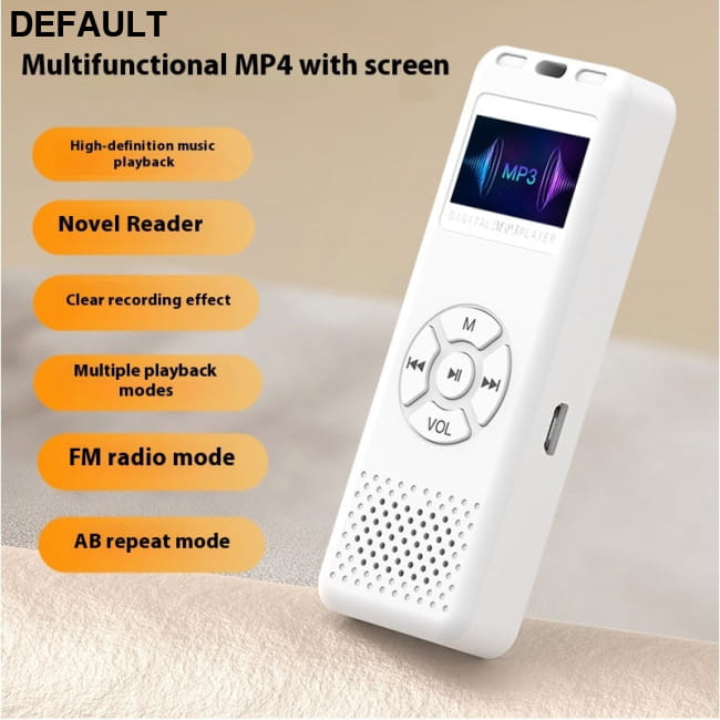 MP4 Walkman Player Bluetooth Recording Pen White / 16GB MP3/MP4/MP5 Players Voice Recorders