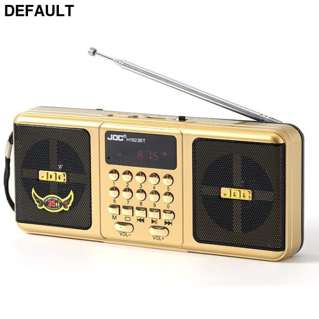 Multi-Function Card Portable Radio For The Elderly Gold Radios Electronics