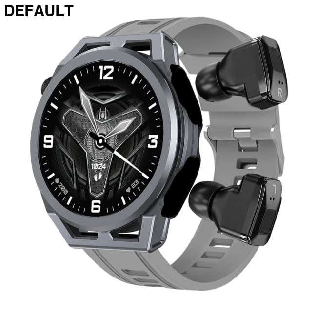 N18 smart watch TWS two in one Bluetooth local playback NFC heart rate and blood pressure health monitoring Blue tape