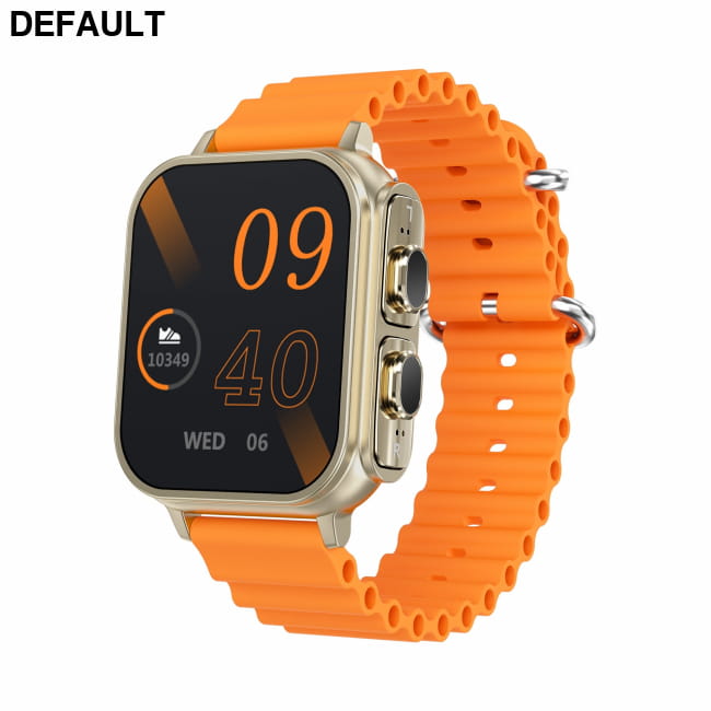 N22 smart watch 2023TWS Bluetooth headset two in one multi Orange Silicone Strap Watches