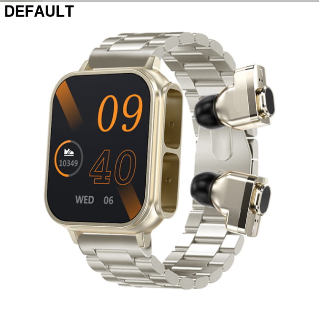N22 smart watch 2023TWS Bluetooth headset two in one multi Silver three solid steel strips Watches Best Selling Products