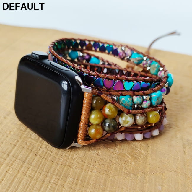 Natural Quartz Rough Woven Watch Band B / 38or41mm Women Watches