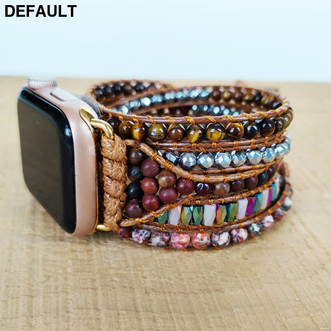 Natural Quartz Rough Woven Watch Band C / 38or41mm Women Watches