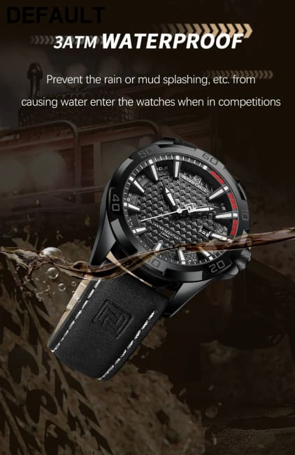 NAVIFORCE Brand Men Fashion Quartz Watches Male Leather Strap Sport Waterproof Wristwatches CalendarClock Relogio