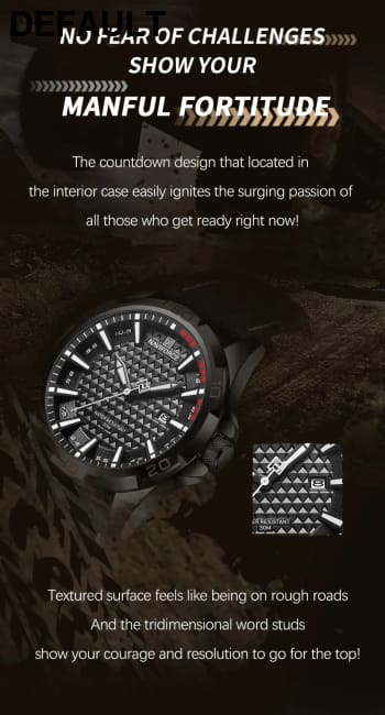 NAVIFORCE Brand Men Fashion Quartz Watches Male Leather Strap Sport Waterproof Wristwatches CalendarClock Relogio