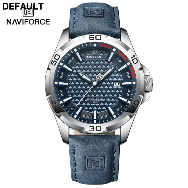 NAVIFORCE Brand Men Fashion Quartz Watches Male Leather BWB Sport