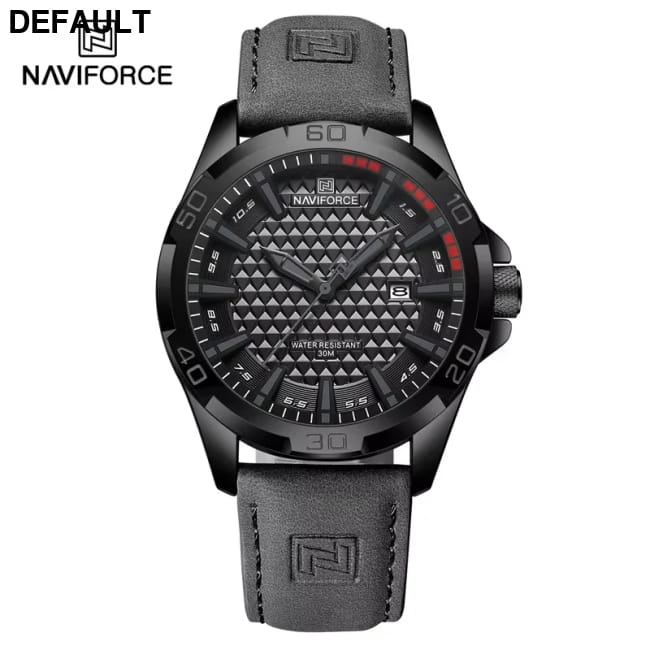 NAVIFORCE Brand Men Fashion Quartz Watches Male Leather BWB Sport
