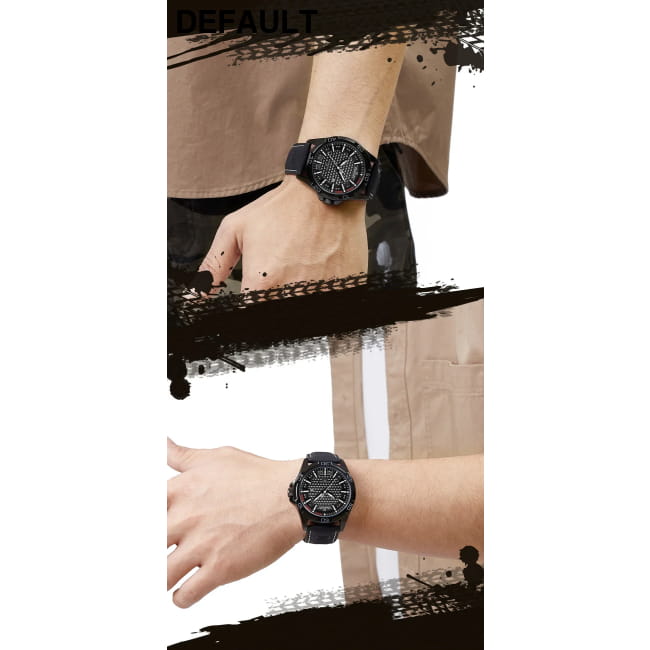 NAVIFORCE Brand Men Fashion Quartz Watches Male Leather BWB Sport