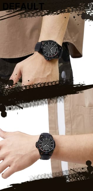 NAVIFORCE Brand Men Fashion Quartz Watches Male Leather Strap Sport Waterproof Wristwatches CalendarClock Relogio