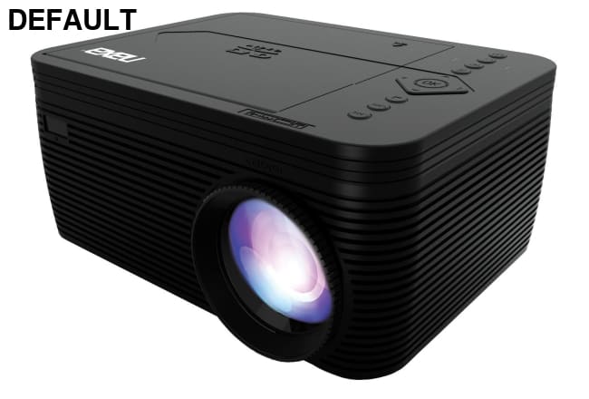 Naxa 150’’ Home Theater LCD Projector & Carrying Case Combo with Built-In DVD Player Black Players