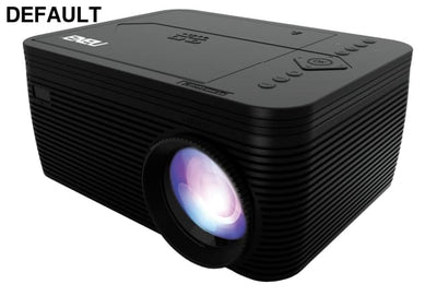 Naxa 150’’ Home Theater LCD Projector & Carrying Case Combo with Built-In DVD Player Black Players