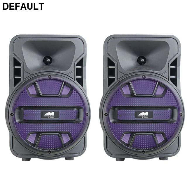 Naxa NDS-8006D Dual 8-Inch Bluetooth True Wireless Sync Party Speakers with Disco Light Portable Best Selling Products