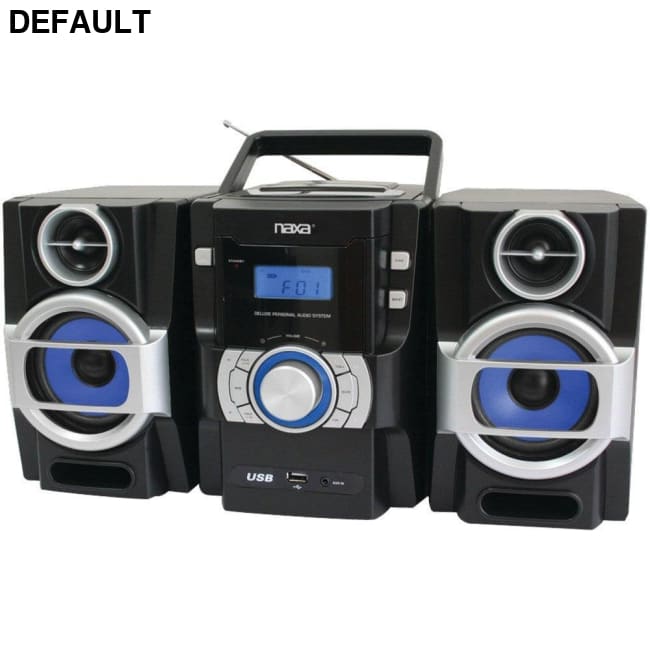 Naxa NPB429 Portable CD/MP3 Player with PLL FM Radio Detachable Speakers & Remote NAXNPB429 Audio Systems Best Selling