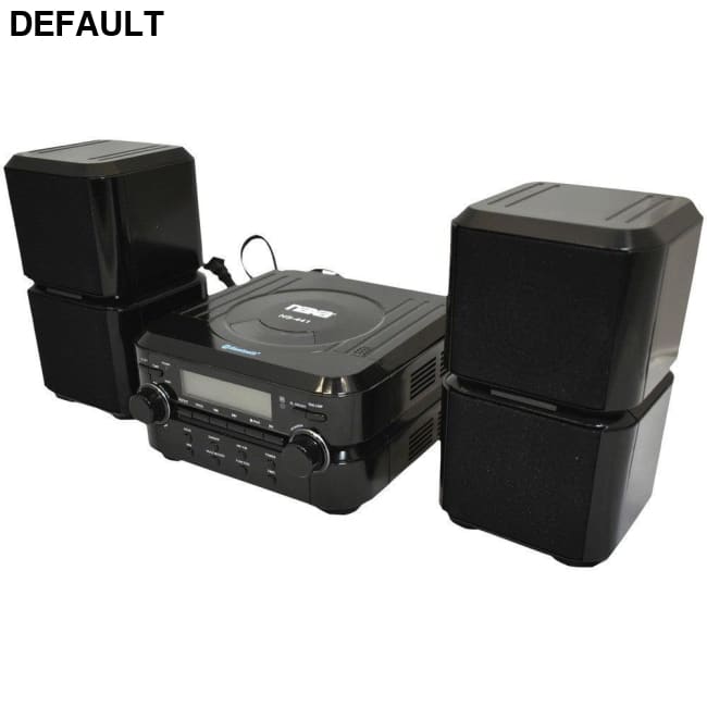 Naxa NS-441 Bluetooth CD Microsystem NAXNS441 Home Theater Systems Electronics