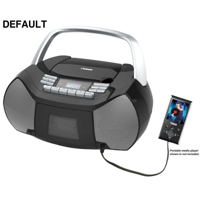 Naxa Portable CD/Cassette Boombox CD Players Boomboxes