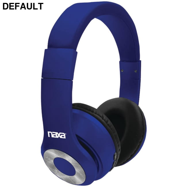 Naxa(R) NE-965 BLUE BACKSPIN Bluetooth(R) Headphones (Blue) Wireless & Headsets