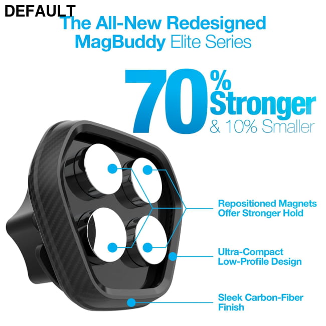 Naztech MagBuddy Elite Vent Mount black Car Accessories Electronics