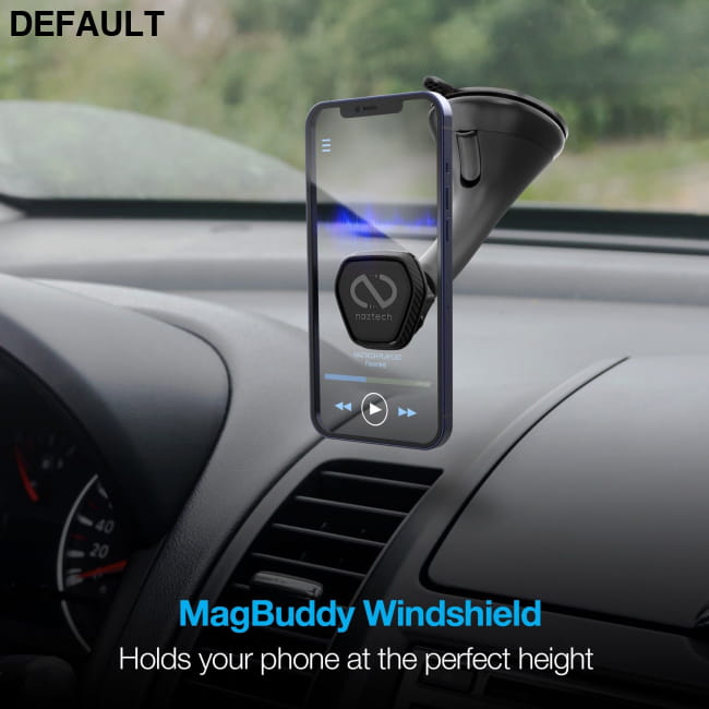 Naztech MagBuddy Elite Windshield Mount black Car Accessories Electronics