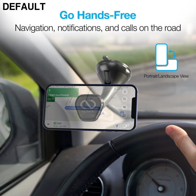 Naztech MagBuddy Elite Windshield Mount black Car Accessories Electronics
