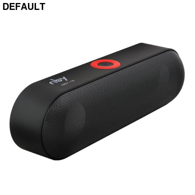 NBY-18 Pill Shape Stereo Bluetooth Speaker Wholesale Black Mini Speakers Electronics