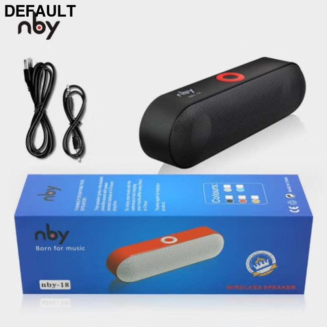 NBY-18 Pill Shape Stereo Bluetooth Speaker Wholesale Mini Speakers Electronics