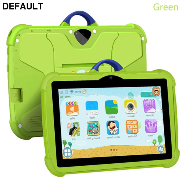 New 7 Inch 5G WiFi Tablet Pc for Children’s best Gifts Green / Standard Version / CHINA Tablets Computers