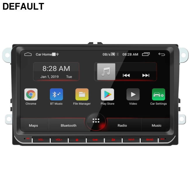New Android 9-inch Car Bluetooth GPS Navigation Integrated 132G / Optional DVD Players Motor Vehicle A/V & In-Dash