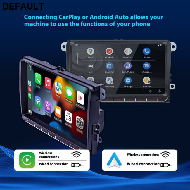 New Android 9-inch Car Bluetooth GPS Navigation Integrated DVD Players Motor Vehicle A/V & In-Dash Systems