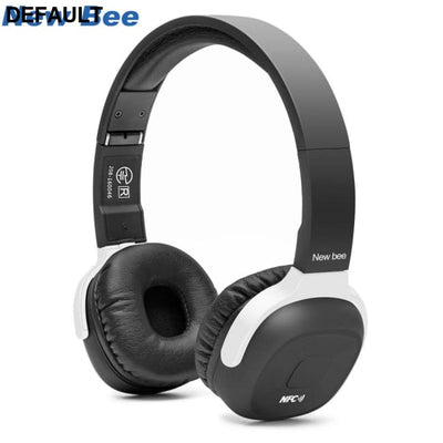 New Bee Wireless Bluetooth Headphone Stereo Portable Folder Headset Earphone with Sport App Microphone NFC for Phone