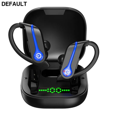 New Long Life Noise Cancelling Wireless Bluetooth Headset TWS In-Ear Q62 Sports Business Q62-3 Blue Mini Earphones