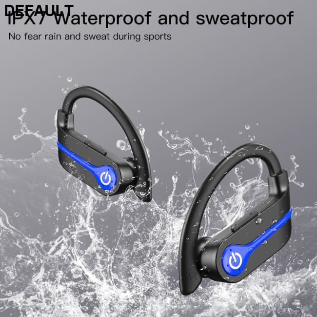 New Long Life Noise Cancelling Wireless Bluetooth Headset TWS In-Ear Q62 Sports Business Q62-3 Blue Mini Earphones