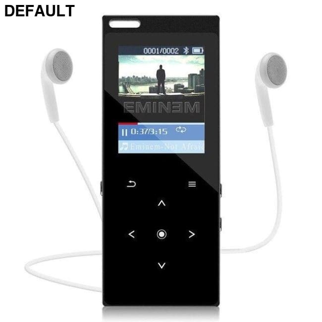 New MP3 Player with Speaker Metal Portable HIFI Music FM Radio E-Book Sport for Walkman Support TF Card Up to 128GB C12