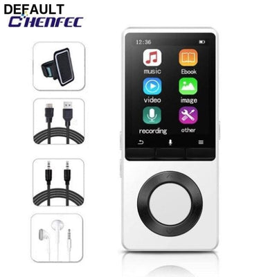 New MP3 Player with Speaker Metal Portable HIFI Music FM Radio E-Book Sport for Walkman Support TF Card Up to 128GB