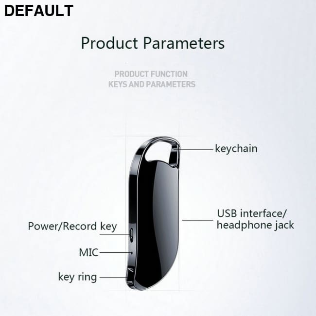 New Product V11 Keychain Voice Recorder Portable MP3 Player Digital Recorders