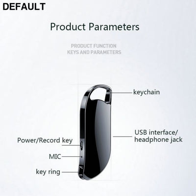 New Product V11 Keychain Voice Recorder Portable MP3 Player Digital Recorders
