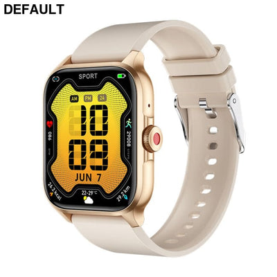 New QX15 smart watch Bluetooth call HD screen rotating button heart rate blood oxygen waterproof sports Smart Watches