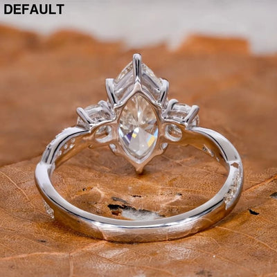 New Super Shining Exaggerated Large White Zircon Ring Wedding Engagement Women’s Rings Best Selling Products