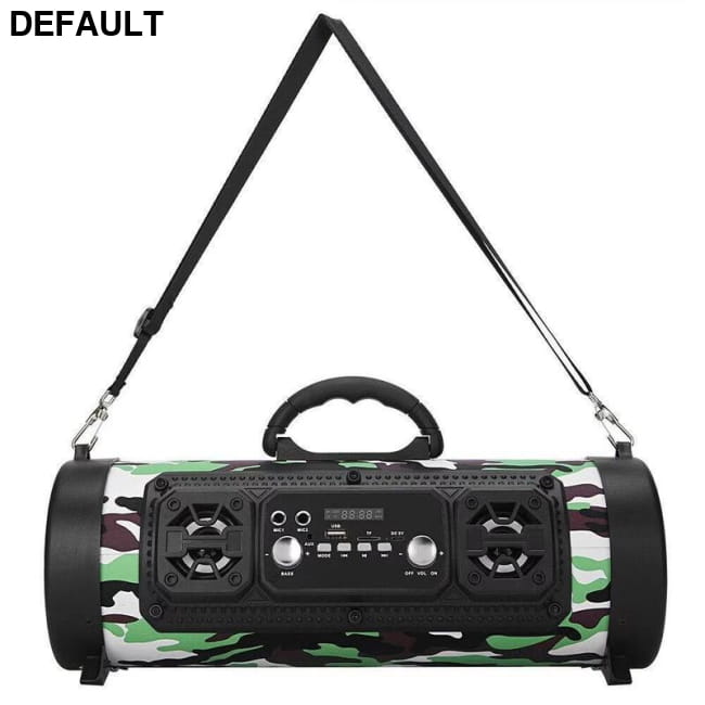 New Wireless Karaoke Smart Bluetooth Speaker Car Audio Green Portable Speakers Best Selling Products