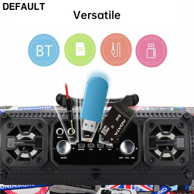 New Wireless Karaoke Smart Bluetooth Speaker Car Audio Portable Speakers Best Selling Products
