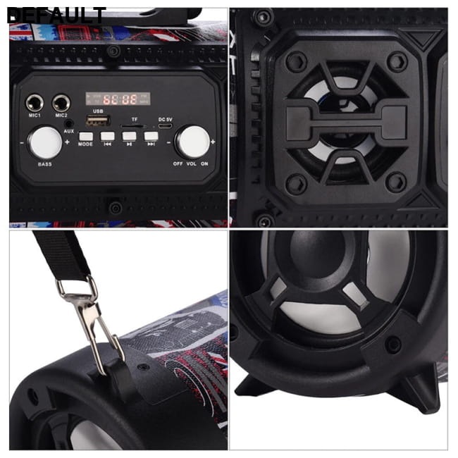 New Wireless Karaoke Smart Bluetooth Speaker Car Audio Portable Speakers Best Selling Products