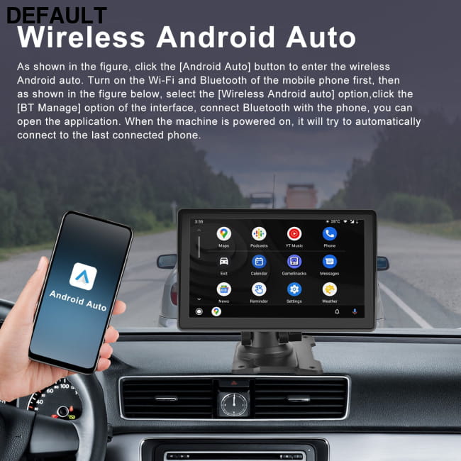 New Wireless Portable Bluetooth Player / Standard arrangement Car Audio Receiver & Video Receivers