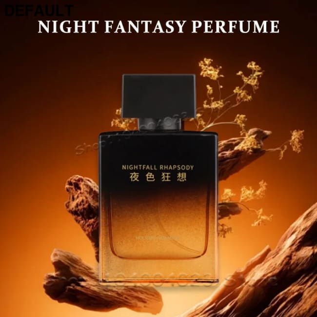 Nightfall Rhapsody Pheromone Men Eau De Parfum Woody Floral Scent Perfume Long-lasting Fragrance Masculine Charm